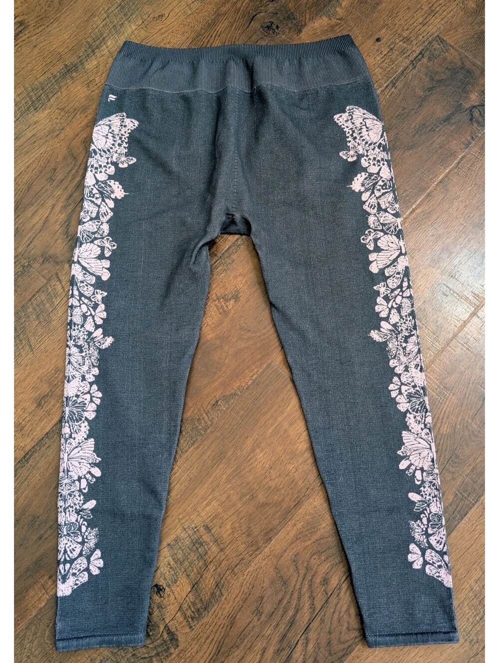 Whimsigoth Fairy Vibes Fabletics Jacquard Butterfly Seamless Leggings XL - Picture 2 of 4